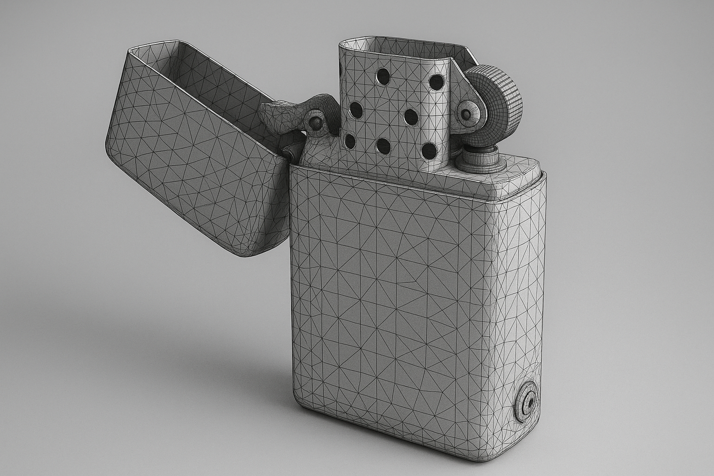 stl model of lighter