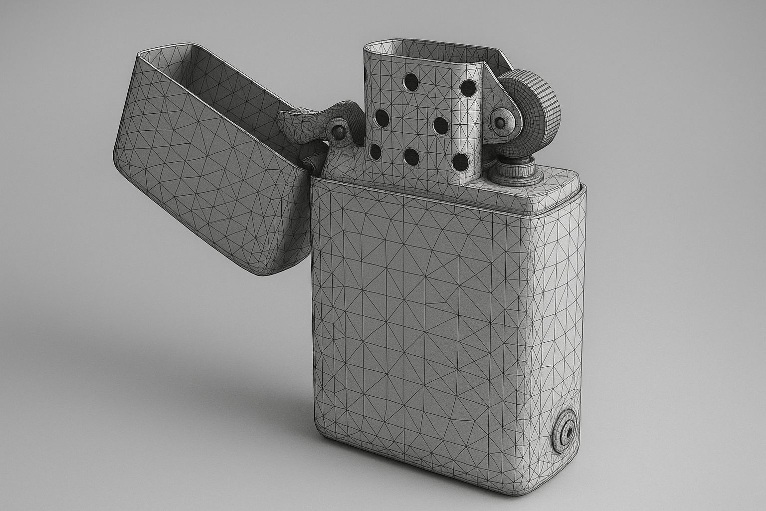 stl model of lighter